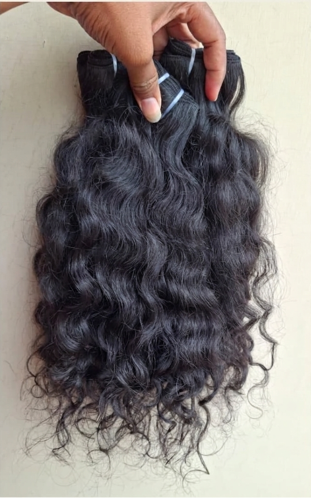 NEW Curly Raw Indian Hair