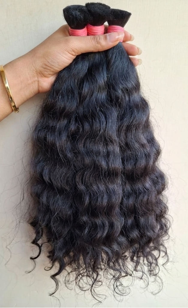 NEW Curly Raw Indian Hair