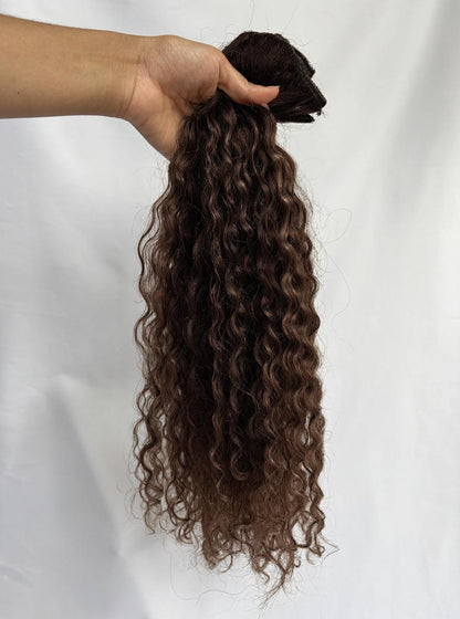 Curly Machine Weft
